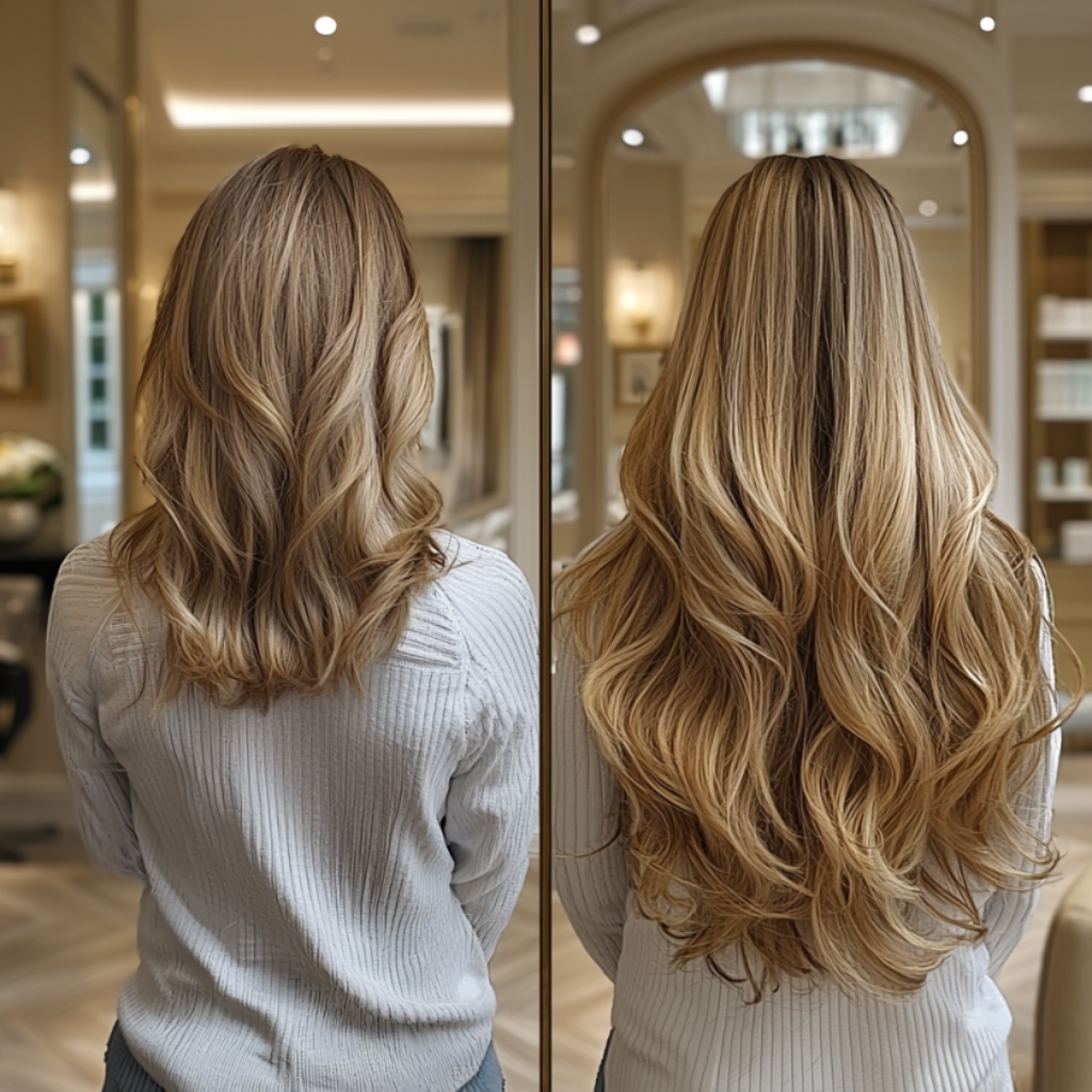 Blondes Glamour-Updo mit voluminöser Hochsteckfrisur – Go Glow Glam
