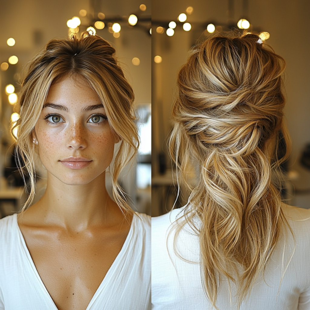 Detailaufnahme von perfektem Augen-Make-up und Wimpern – Go Glow Glam