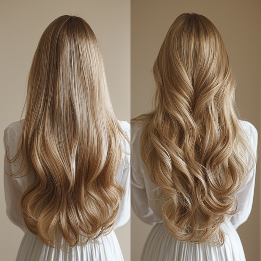 Detailaufnahme von perfektem Augen-Make-up und Wimpern – Go Glow Glam